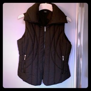 Tribal puffer vest
